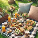 브런치 메뉴 완성 이미지