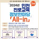 [인천광역시교육청 진로교육센터] 2024년 인천진로교육 정보한마당 &#34;All-in&#34; 개최 안내 이미지