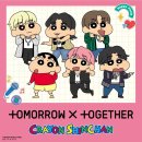 [일본문화] 판매예정인 TOMORROW X TOGETHER & 크레용신짱 콜라보 굿즈 이미지