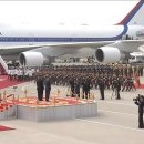 South Korean president arrives in Pyongyang for inter-Korean summit 이미지