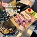 천안 성정동 맛집 자연농원 야장 감성 고기집 가볼만한곳