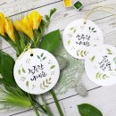 감성 수채화 캘리그라피 이미지