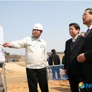 진천선수촌 진입로 이미지