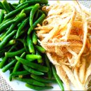 일품요리와 밑반찬 이미지