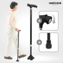 네발로 코리아 | 헬리케어 지팡이 경량 의료용 노인 어르신 네발 할머니 추천 가성비 인기템