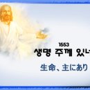 한일가사복음성가PPT/ 생명 주께 있네 이미지