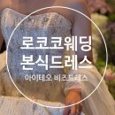 W-14 | [W-14] 로코코웨딩 본식 아이테오 비즈드레스 후기(보정X)