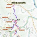 광주 칠사산 등산로 전경-②(칠사산 정상 및 칠사산에서 바라본 주변지역 전경, 칠사산 등산지도, 등산코스 포함) 이미지