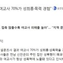 전교조 긴급설문 "여교사 70%가 성희롱, 폭력 경험" 이미지