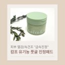노빌헤어 | [환절기 필수템] 캄프 제주 유기농 풋귤 진정패드로 열감/속건조 잡아봐요