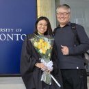 캐나다 토론토대학원 석사 졸업식, 둘째딸. 이미지