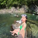 죽장면 하옥리 텐트야영장옆 | 포항 하옥계곡 포인트 스노클링 물놀이 후기