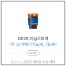 지에스25동탄신유 | 카카오페이 GS25 이십오데이 아이스아메리카노XL 250원 쿠폰 사용