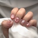 청주 용담동 네일샵 &lt;네일하로아&gt; 자석네일아트 받은 후기