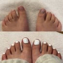 [인천 도화동 네일샵 : 도화역 네일샵] 반디인하우스에서 페디큐어 받았는데 넘 만족스럽 ..ღ