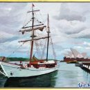 풍경을 담은 아크릴화 이미지