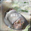 증평 맛집 골목순대 깔끔한 순대국밥 집