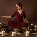 싱잉볼 명상 이미지