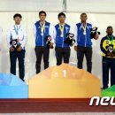 남자 롤러 대표팀 '3000m 계주 은메달' 이미지