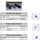 각형 EPDM 고무 패킹 급구 이미지