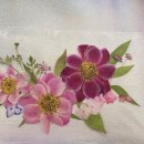 심리 힐링 압화 이미지