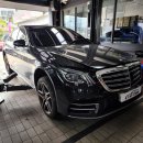 벤츠전문 카젠모터스 | 벤츠 S350d 엔진오일 &amp; 필터 (소모품) 교체 정비 후기 / 케이와이모터스