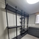 덕진-118 | 광양시스템행거 광양읍 용강리 덕진광양의봄선샤인 아일랜드장을 2개 넣은 11자형 드레스룸