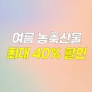 한우농축산물할인매장 | 여름 휴가철 농축산물 40% 할인! 한우 과일 싸게 사자!