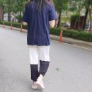 피플코리아 삼색통바지 휴가철패션