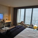 🏨 용산 노보텔 스위트 주니어 스위트 객실 후기(라운지, 4명 투숙 가능한 쇼파베드 정보)