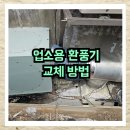 지속가능한가정경제연구소 | 종로 업소용 환풍기 교체 방법 시로코팬 설치 전문업체 추천 후기