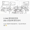 CJ휘트니스 | CJ ENM 엔터테인먼트 2026 신입공채 완전 분석 - Creator 전형부터 면접 질문까지