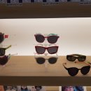 채플린 안경 콘택트 이미지