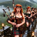 LEGION OF BAGPIPES | Epic Bagpipe March Inside the Castle 이미지