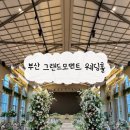 고바위들4 | [W] 부산 그랜드모먼트 웨딩홀(베뉴) 투어 후기(시간대별 견적,식대,계약후기)