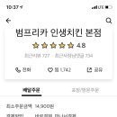 범프리카인생치킨 네이버블로그