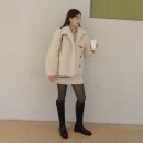여성롱부츠 포멜카멜레 스트랩 롱부츠 코디(털안감)