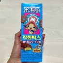 GS25 편의점 간식 락희박스피스타치오초코바 원피스 캐릭터 스티커 랜덤
