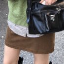 버베인 에이린스웨이드미니스커트 이미지