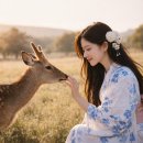 종일사슴 | 오사카 교토 나라 사슴공원 동대사 아라시야마 청수사 1일 버스투어 유투어버스 후기