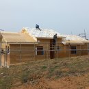 14.김제 검산동 --- 지붕 방수시트 작업 및 골조작업 완료 이미지