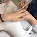 일산 화정 네일샵 &#39;온뷰티 화정점&#39; 여리여리한 젤네일 후기