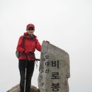 정상에서 바라본 오대산 방향 이미지