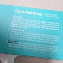 색채디자인 | 브레드이발소 페이스페인팅 집에서 해봤어요｜알파색채 저자극 페이스페인트 후기