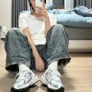 정스틸 - 7779 | 뉴발란스 530 스틸그레이 후기 | 사이즈 착용샷