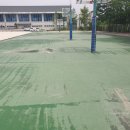 연석골재 | 면갈이 시공 후기 (학교 농구장,축구장 우레탄제거)