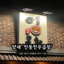 [안동한우곱창 양재직영점] 강남 곱창전골 가성비맛집추천(내돈내산)