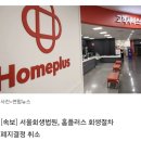 [속보] 서울회생법원, 홈플러스 회생절차 폐지결정 취소 이미지