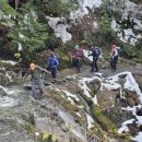 snow lake 산행사진 이미지