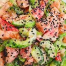 물 하나도 안생기는 오이무침 맛있게 하는법 이미지